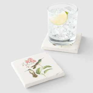 Mountain Gem Hummingbird Stenen Onderzetter