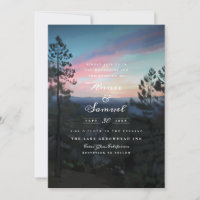Mountain Getaway Wedding