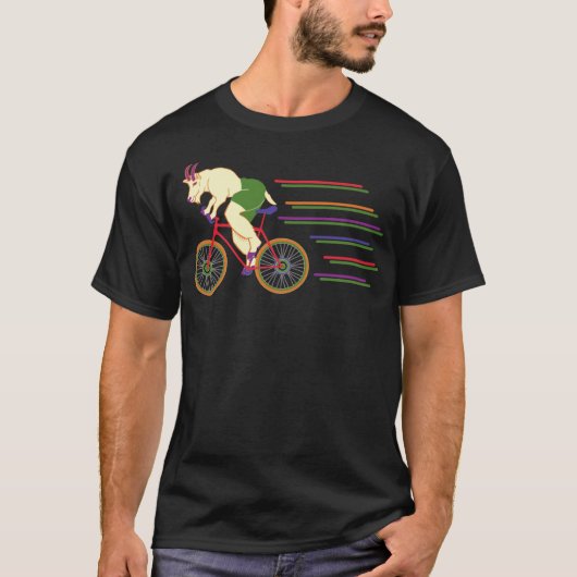 Mountain GOAT Biking T-shirt (Voorkant)
