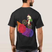 Mountain GOAT Biking T-shirt (Achterkant)