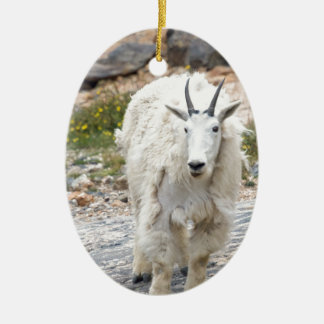 Mountain Goat Keramisch Ornament