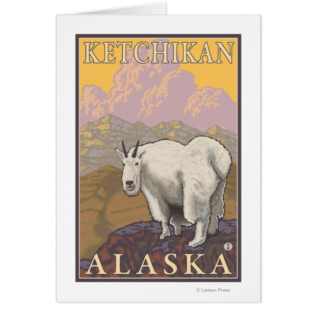 Mountain Goat - Ketchikan, Alaska (Voorkant)