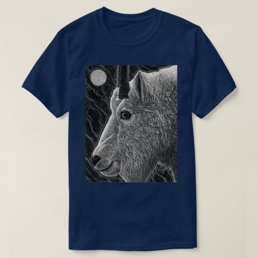 Mountain Goat Long T-shirt (Design voorkant)