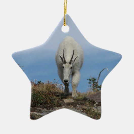 Mountain Goat Ornament (Voorkant)
