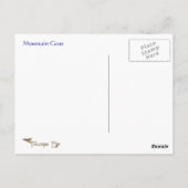 Mountain Goat Wildlife Series # 11 Carte postale (Dos)