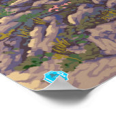 Mountain Goats Scene - Montana Poster (Hoek)