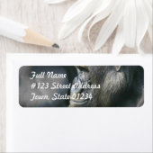 Mountain Gorilla Adresse de retour Étiquette (En situation)