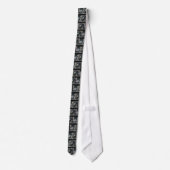 Mountain Gorilla Mannen Necktie Stropdas (Achterkant)