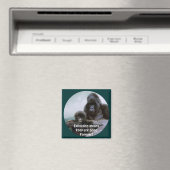 Mountain Gorillas Primate Wildlife Art Magnet (In Situ (Lave-vaisselle))