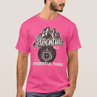 Mountain Hiking Outdoor Retro Adventure is een won T-shirt