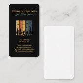 Mountain hiking visitekaartje (Voorkant / Achterkant)