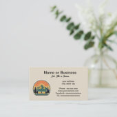 Mountain hiking visitekaartje (Staand voorkant)