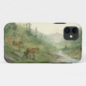 Mountain Horses iPhone 5 Hoesje (Achterkant (horizontaal))