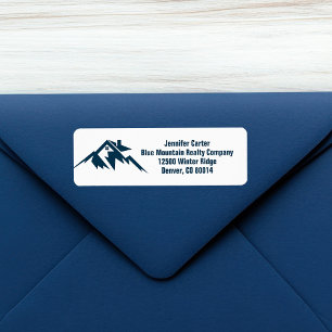 Mountain House Real Estate Company Retouradres Etiket