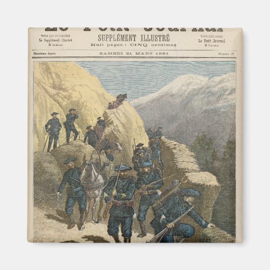 Mountain Infantrymen Magneet (Voorkant)