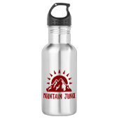 Mountain Junkie Waterfles (Voorkant)