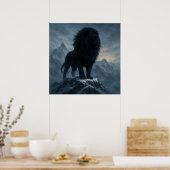 Mountain King of the North Poster (Keuken)