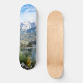 Mountain Lake Bliss #4 #cabine #decor #wall #art Skateboard (Voorkant)