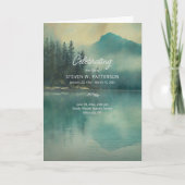 Mountain Lake, Foto, Viering van het leven Begrafe Programma (Voorkant)