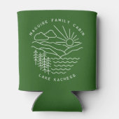 Mountain Lake gepersonaliseerd Blikjeskoeler (Achterkant)