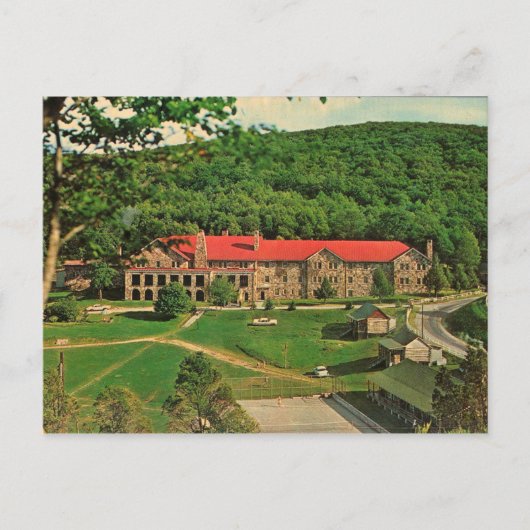 Mountain Lake Hotel, Virginia Briefkaart (Voorkant)