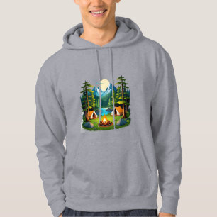 Mountain Lake Kampvuur Hoodie