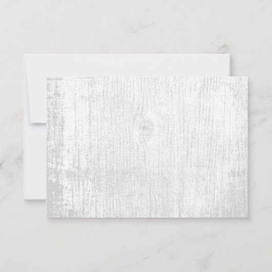 Mountain Lake Mariage Elegant RSVP (Dos)