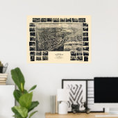 Mountain Lake Park, MD Panoramic Map - 1906 Poster (Thuiskantoor)