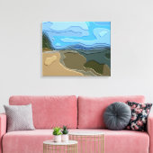 MOUNTAIN LANDSCAPE CANVAS AFDRUK (Insitu (Woonkamer))