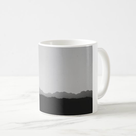 Mountain landscape coffe mug (Devant droit)