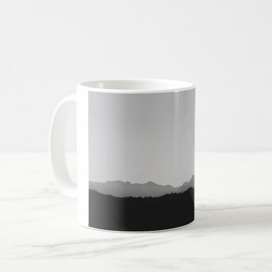 Mountain landscape coffe mug (Devant gauche)
