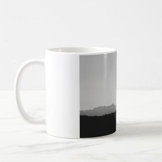 Mountain landscape coffe mug (Gauche)