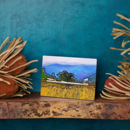 MOUNTAIN LANDSCAPE FOTOPLAAT (Zijkant)