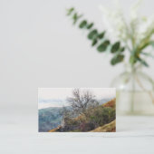 MOUNTAIN LANDSCAPE VISITEKAARTJE (Staand voorkant)