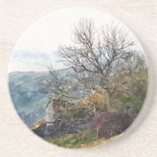 MOUNTAIN LANDSCAPE ZANDSTEEN ONDERZETTER