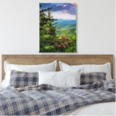 Mountain Laurel op Sunrise Canvas Afdruk (Insitu (Slaapkamer))