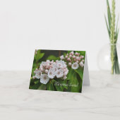 Mountain Laurel Photo Note Card Notitiekaartje