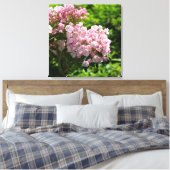  Mountain Laurel Pink Flowers Canvas Afdruk (Insitu (Slaapkamer))