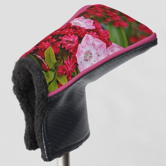 Mountain Laurel: Schoonheid met een prijs Golfheadcover (3/4 voorkant)