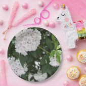 Mountain Laurel Witte Bloemen Papieren Bordje (Feest)