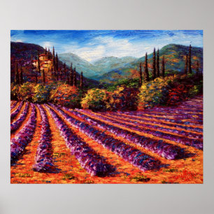 Mountain Lavender Home Poster