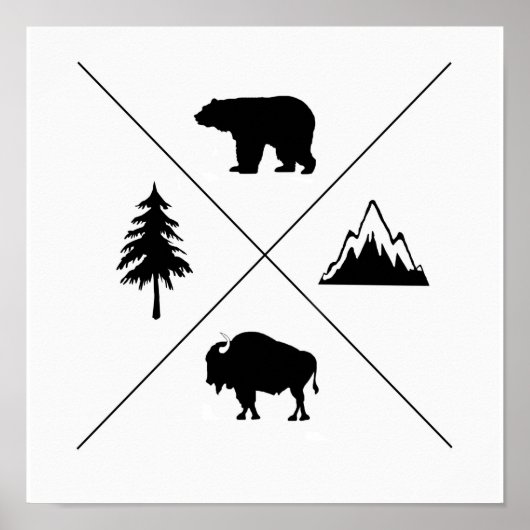 Mountain Life Poster (Voorkant)