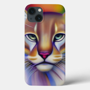 Mountain Lion Art iPhone 13 Hoesje