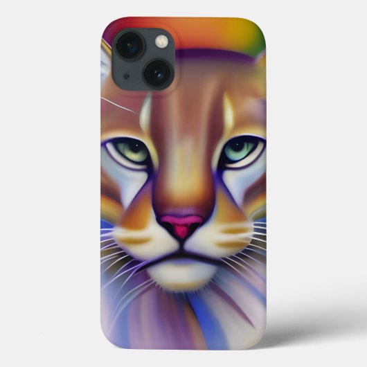Mountain Lion Art Case-Mate iPhone Case (Achterkant)