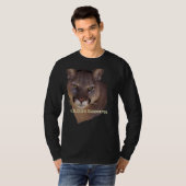 MOUNTAIN LION Cougar, Big Cat Wildlife Shirt (Voorkant volledig)