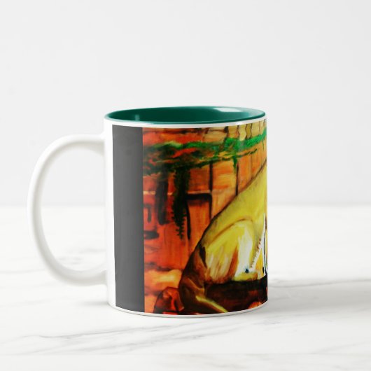 MOUNTAIN LION IN THOUGHT TWEEKLEURIGE KOFFIEMOK (Links)