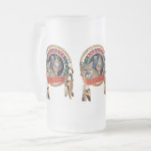 Mountain lion of Texas Matglas Bierpul (Voorkant links)