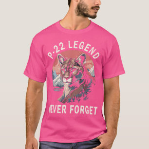 Mountain Lion P22 Legende La California Exotic Ani T-shirt