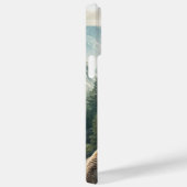 Mountain Lion Waterverf iPhone / iPad case (Achterkant / Rechts)