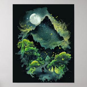 Mountain Magic Ride naar het onbekende Poster
